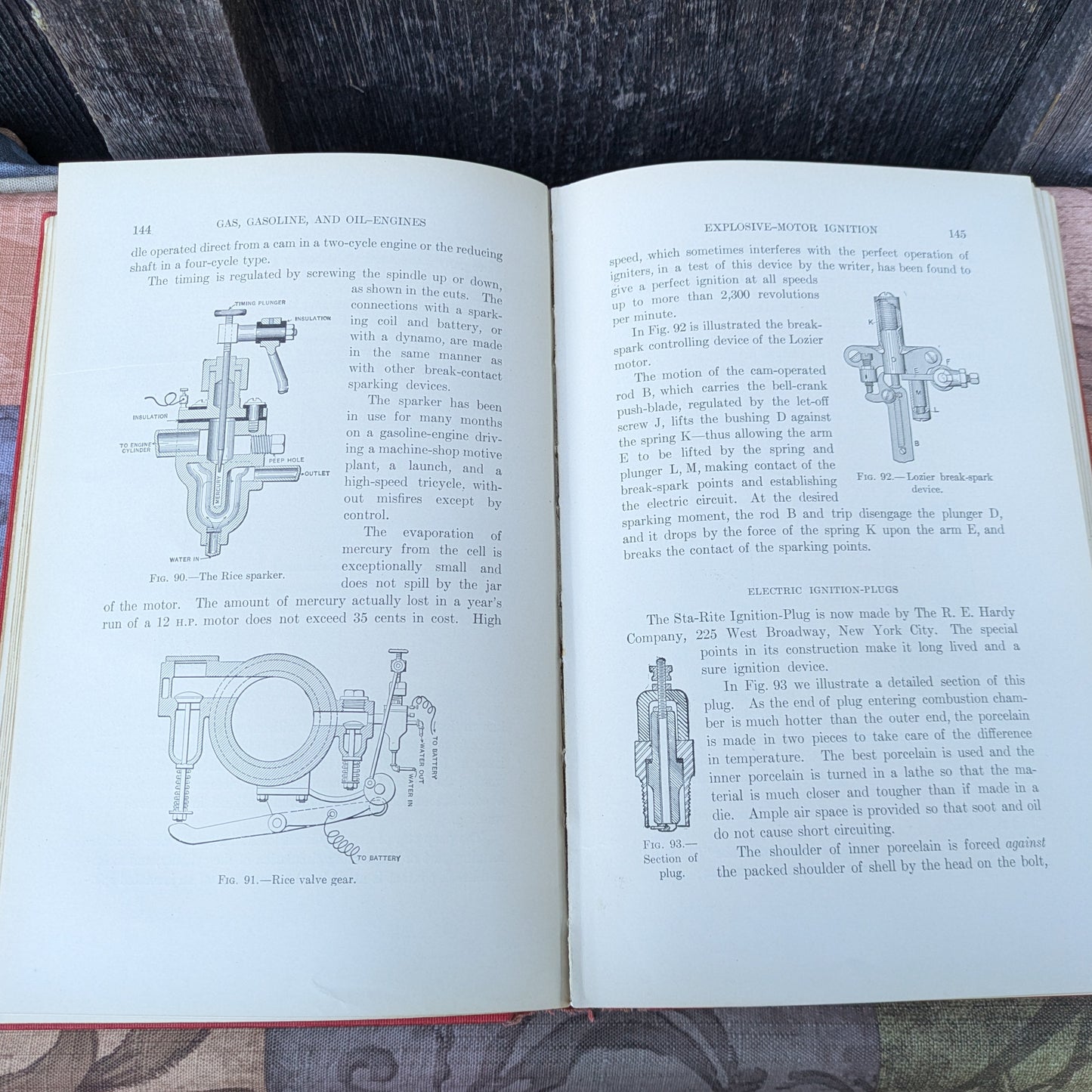 Gas, Gasoline and Oil-Engines, Including Producer-Gas Plants by Gardner Hiscox, 1906