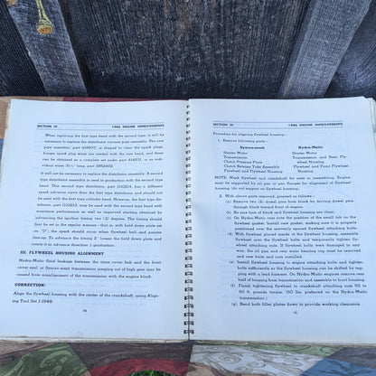 1947 Oldsmobile Service Product Training Manual