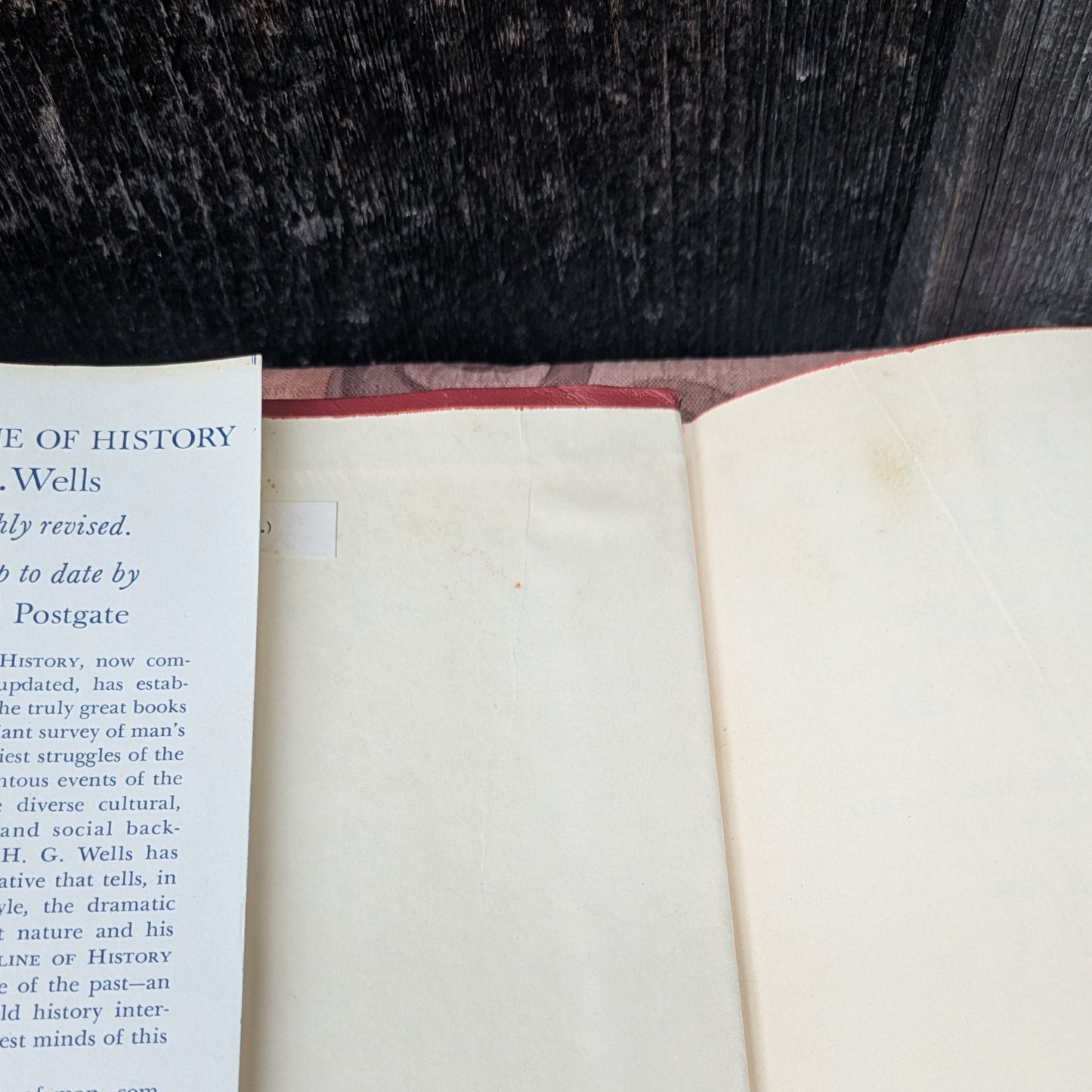 The Outline of History: The Whole Story of Man by H. G. Wells, 2 Volume Set