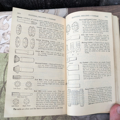 American Machinists' Handbook and Dictionary of Shop Terms by Colvin and Stanley