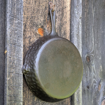 Ugly Hammered #8 Cast Iron Skillet