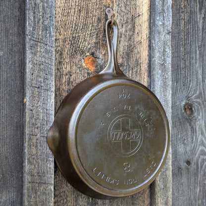 Vintage Griswold #8 Slant EPU Cast Iron Skillet 704 M