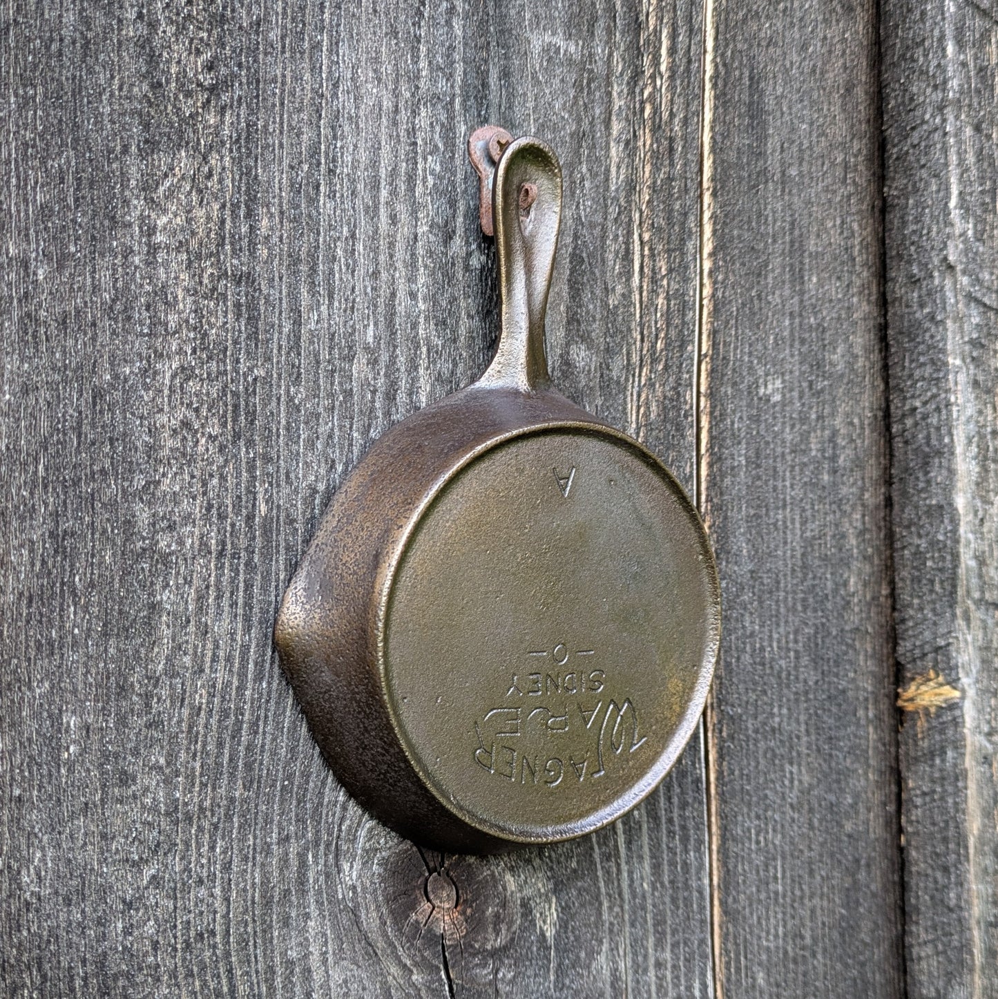 Wagner Ware Cast Iron Toy Skillet Size 0 Sidney Ohio