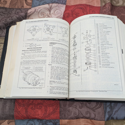 Original 1985 Buick Dealership Service Manuals Volume I & II, Body by Fisher Service Manual