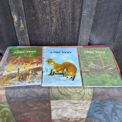 Set of 11 Vintage 1973 Pennsylvania Game News Magazines