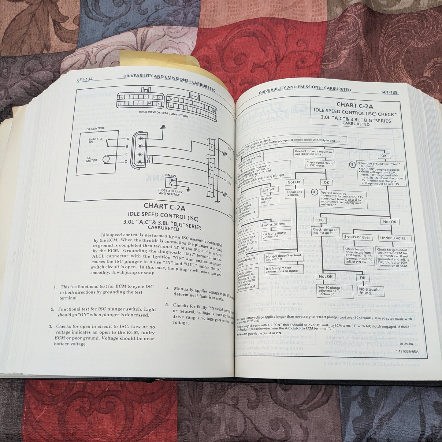 Original 1985 Buick Dealership Service Manuals Volume I & II, Body by Fisher Service Manual