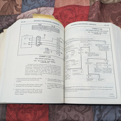 Original 1985 Buick Dealership Service Manuals Volume I & II, Body by Fisher Service Manual