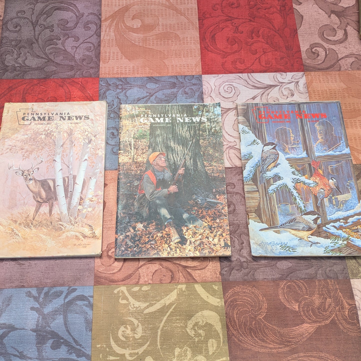 Vintage 1982 Game News Magazines, Full Year Set of 12