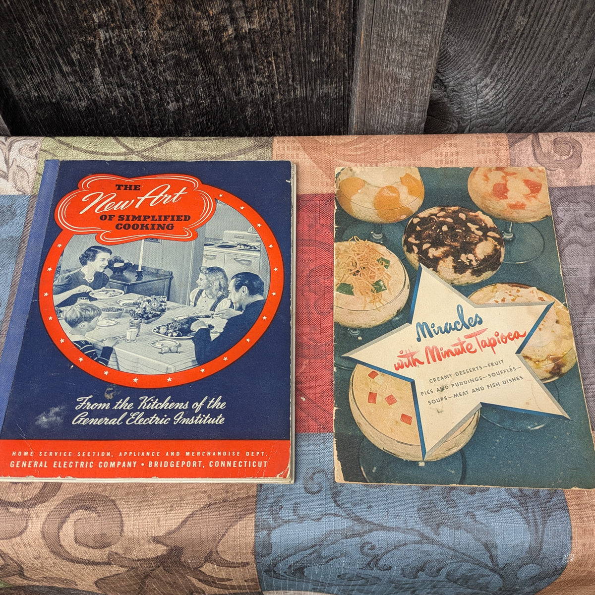 Set of 6 Vintage 1940's Advertising Cookbook Booklets
