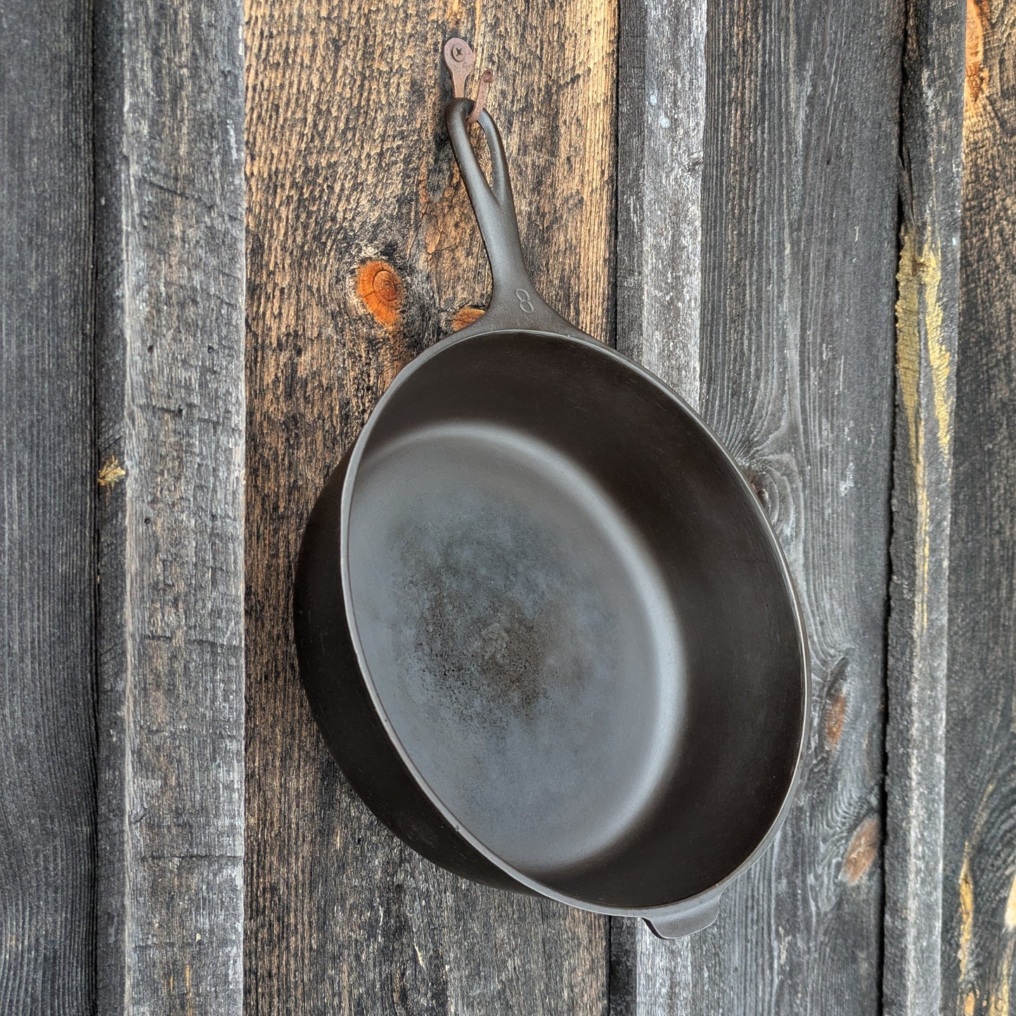 Vintage Wagner Ware Sidney O #8 Deep Skillet or Chicken Fryer 1088 G