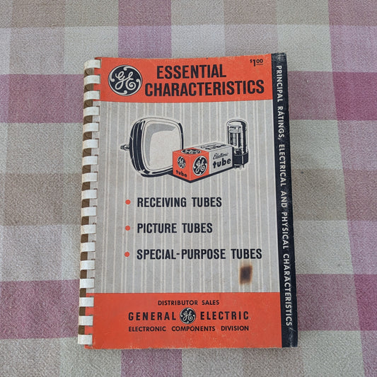 General Electric Essential Characteristics Guide to Electric Tubes