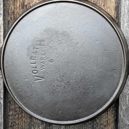 Vintage Vollrath Ware #8 Cast Iron Skillet