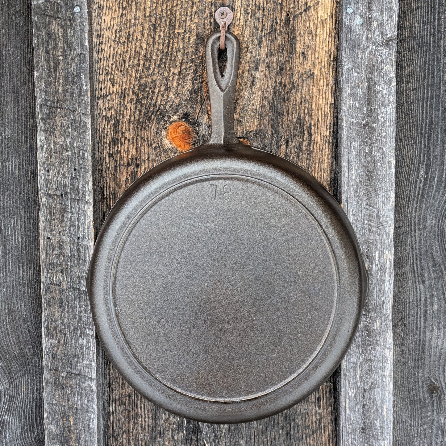 BSR Red Mountain #8 Cast Iron Skillet with Heat Ring