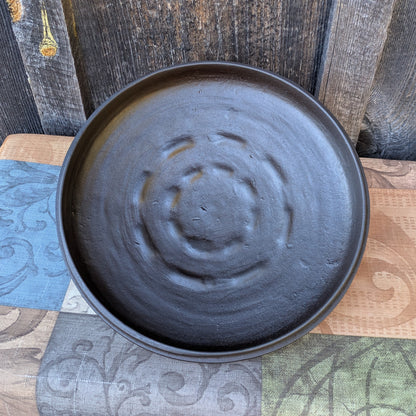 Ugly Hammered #8 Cast Iron Deep Skillet or Chicken Fryer with Lid