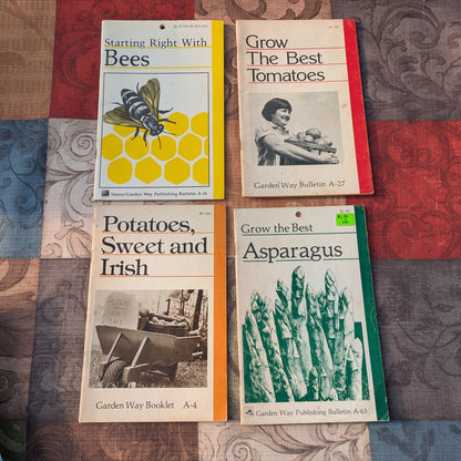 Set of 14 Storey/Garden Way Booklets- Practical Advice for Gardens and Homesteads
