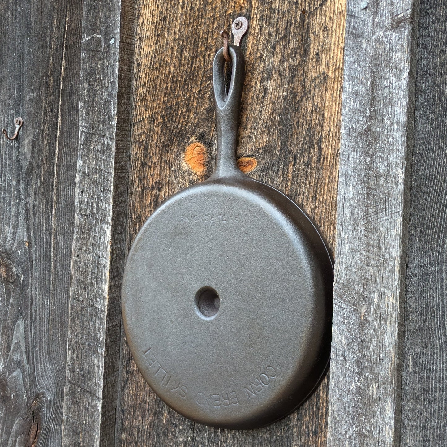 Vintage BSR Cast Iron Cornbread Wedge Skillet