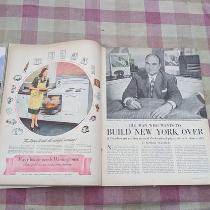 12 Life Magazines October - December 1946