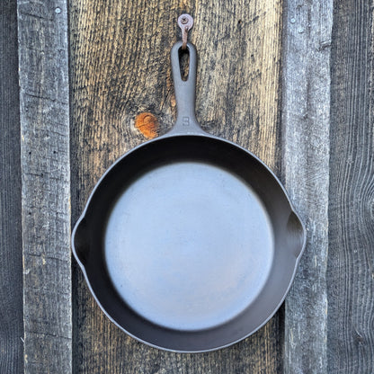 Complete Set Griswold Small Block Groove Handle Cast Iron Skillets- Sizes #3-#9