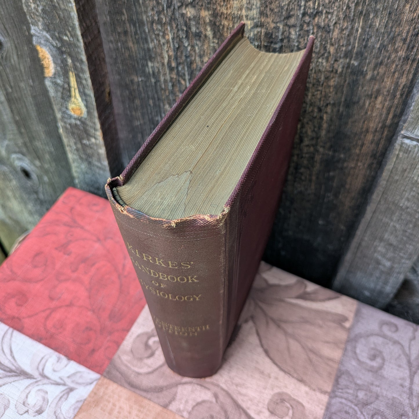 Kirkes' Handbook of Physiology by W. D. Halluburton, 1902 edition