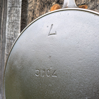 Antique Erie #7 3rd Series 701 C Cast Iron Skillet by Griswold, circa 1890