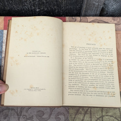 How to Teach by Strayer and Norsworthy, 1922