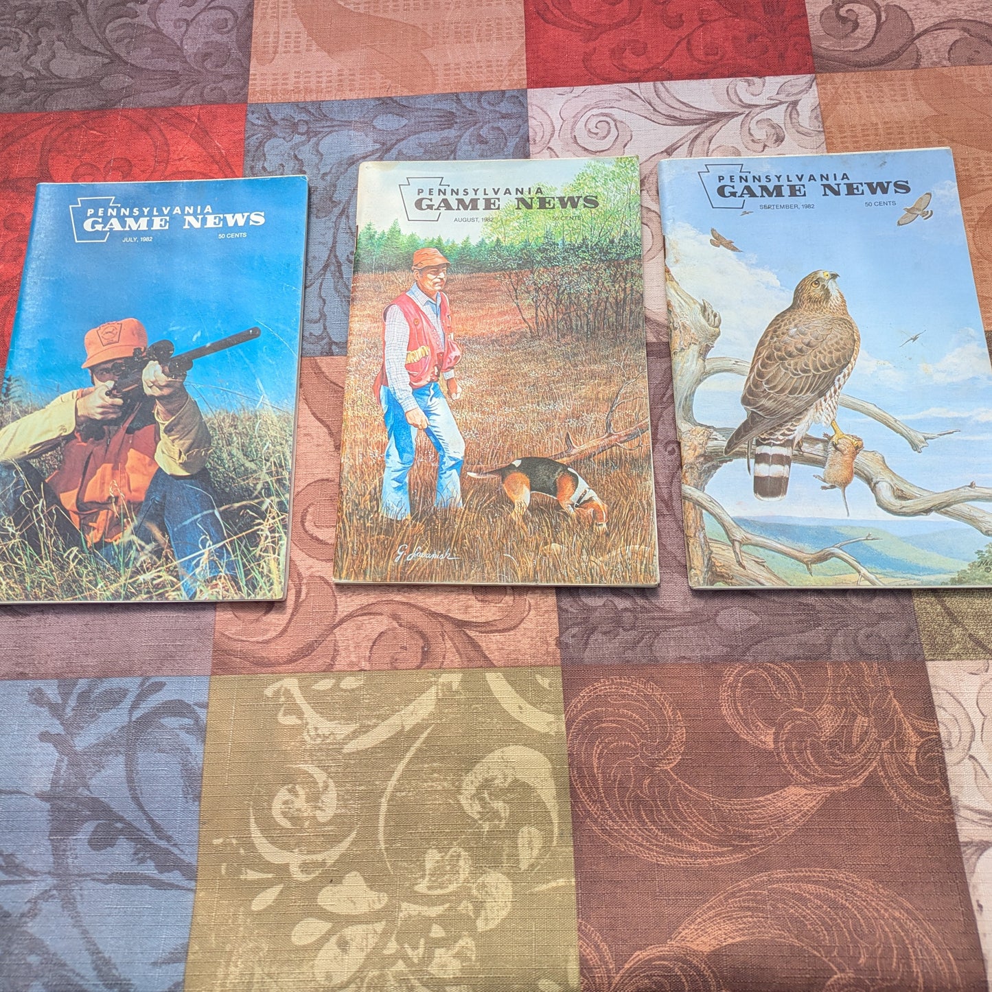 Vintage 1982 Game News Magazines, Full Year Set of 12