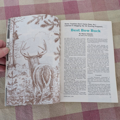 Vintage 1984 Pennsylvania Game News, Full Year Set of 12