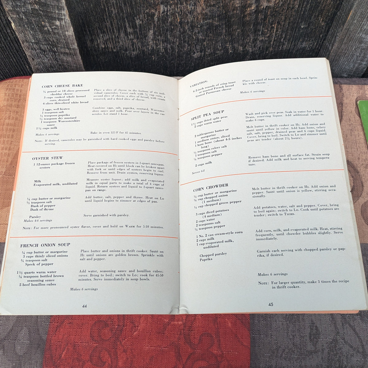 6 Vintage Kitchen Small Appliance Cookbooks