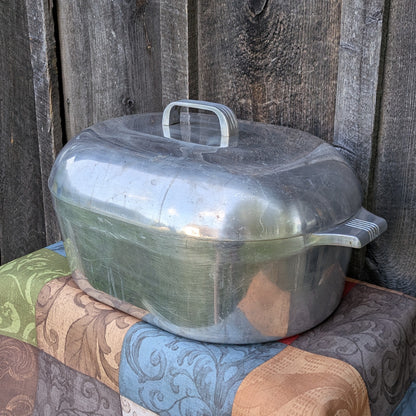 Magnalite Cast Aluminum 13 Quart Oval Roaster 4267-P by Wagner Ware