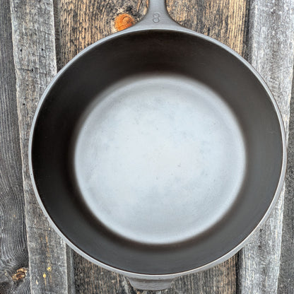 Vintage Wagner Ware Sidney O #8 Deep Skillet or Chicken Fryer 1088 G