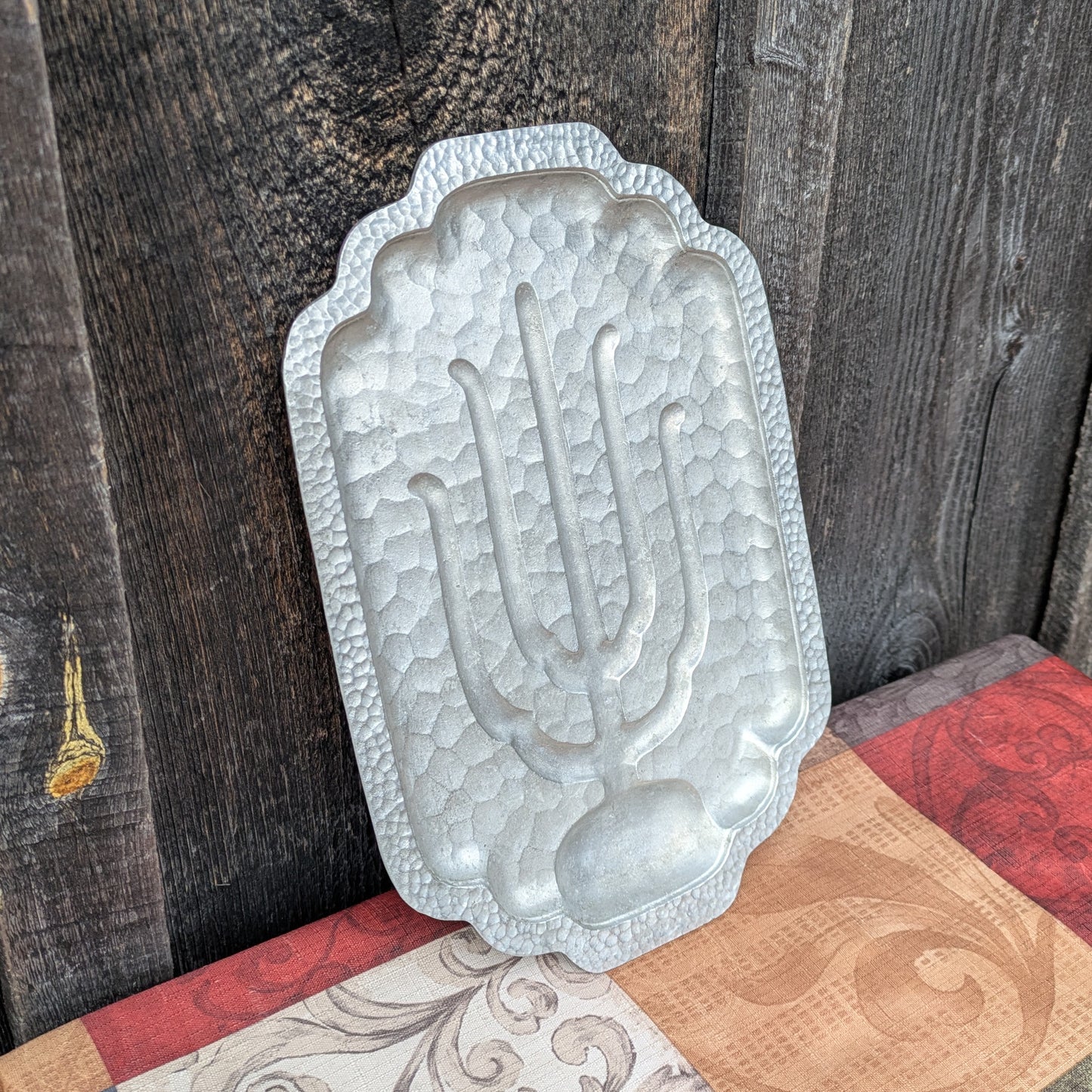 Vintage Wagner Ware Sizzling Steak Cast Aluminum Platter 3340 M