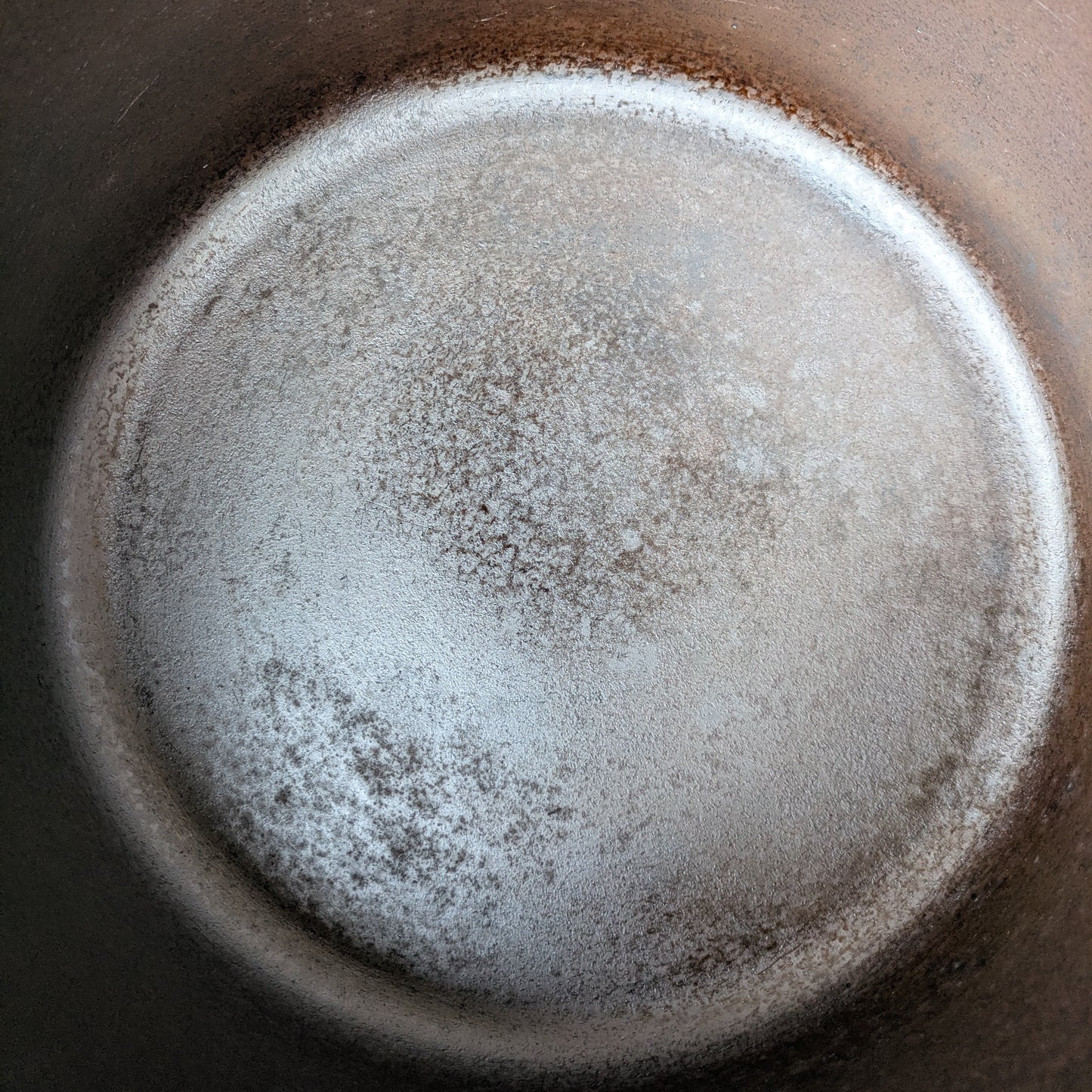 Wagner Ware Cast Iron Flat Bottom Kettle #8