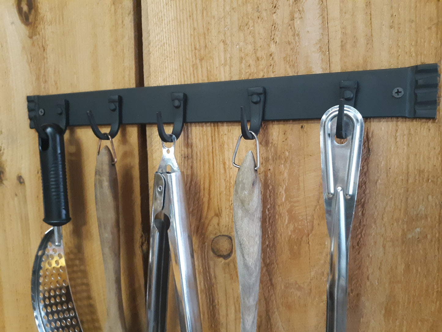 Hand Forged Five Hook Organizer