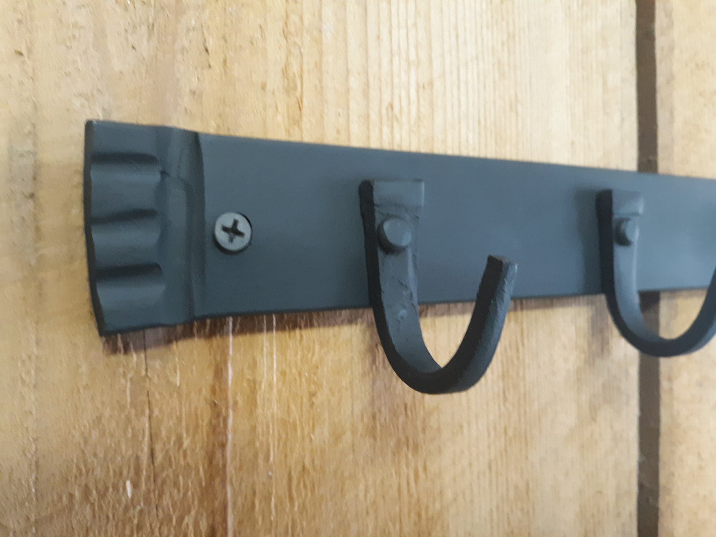 Hand Forged Five Hook Organizer