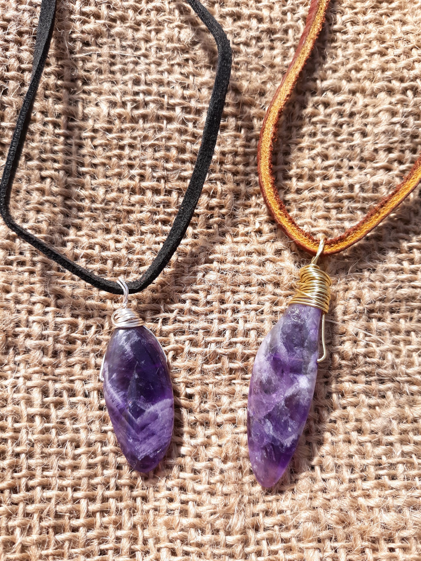 Alluring Amethyst Focal Point Crystal Necklace