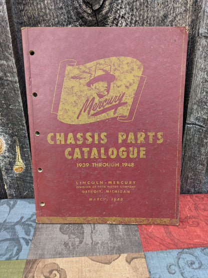 1948 Mercury Chassis Parts Catalog, 1939-1948 Vehicles