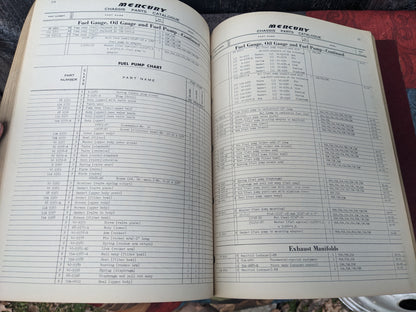 1948 Mercury Chassis Parts Catalog, 1939-1948 Vehicles