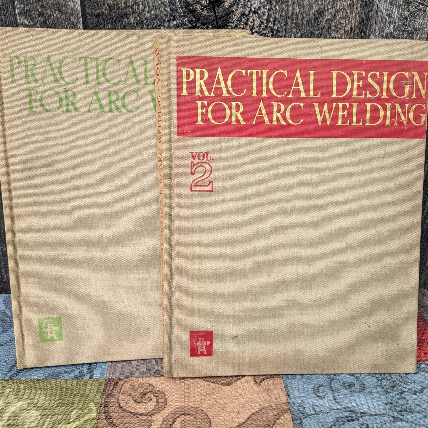 Vintage 1940's Practical Design for Arc Welding, 2 Volumes, by Hobart