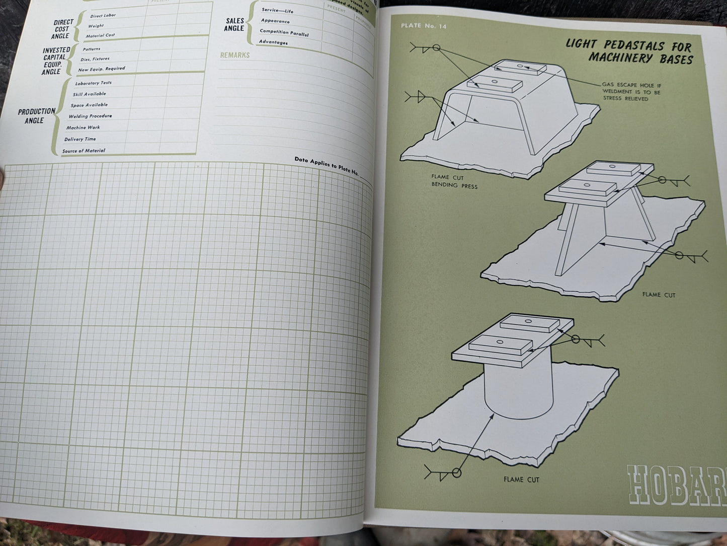Vintage 1940's Practical Design for Arc Welding, 2 Volumes, by Hobart