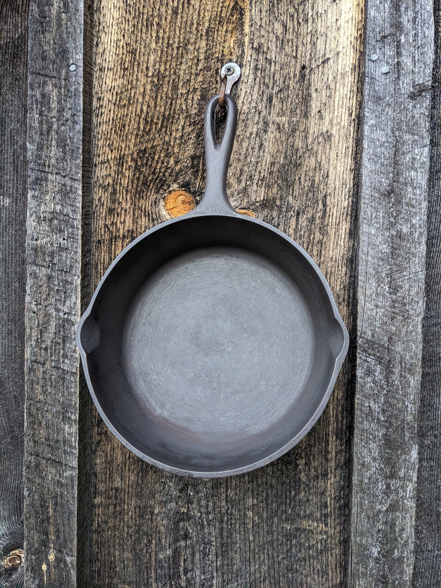 Vintage 3 Notch Lodge #5 Cast Iron Skillet