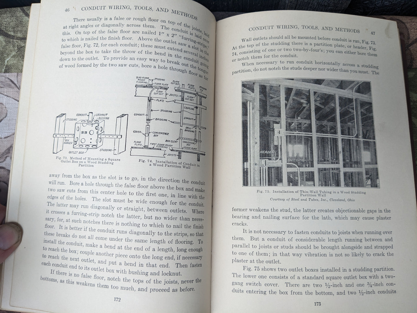 Vintage Indoor Electric Wiring and Estimating by Uhl, Nelson and Dunlap, 1940 edition