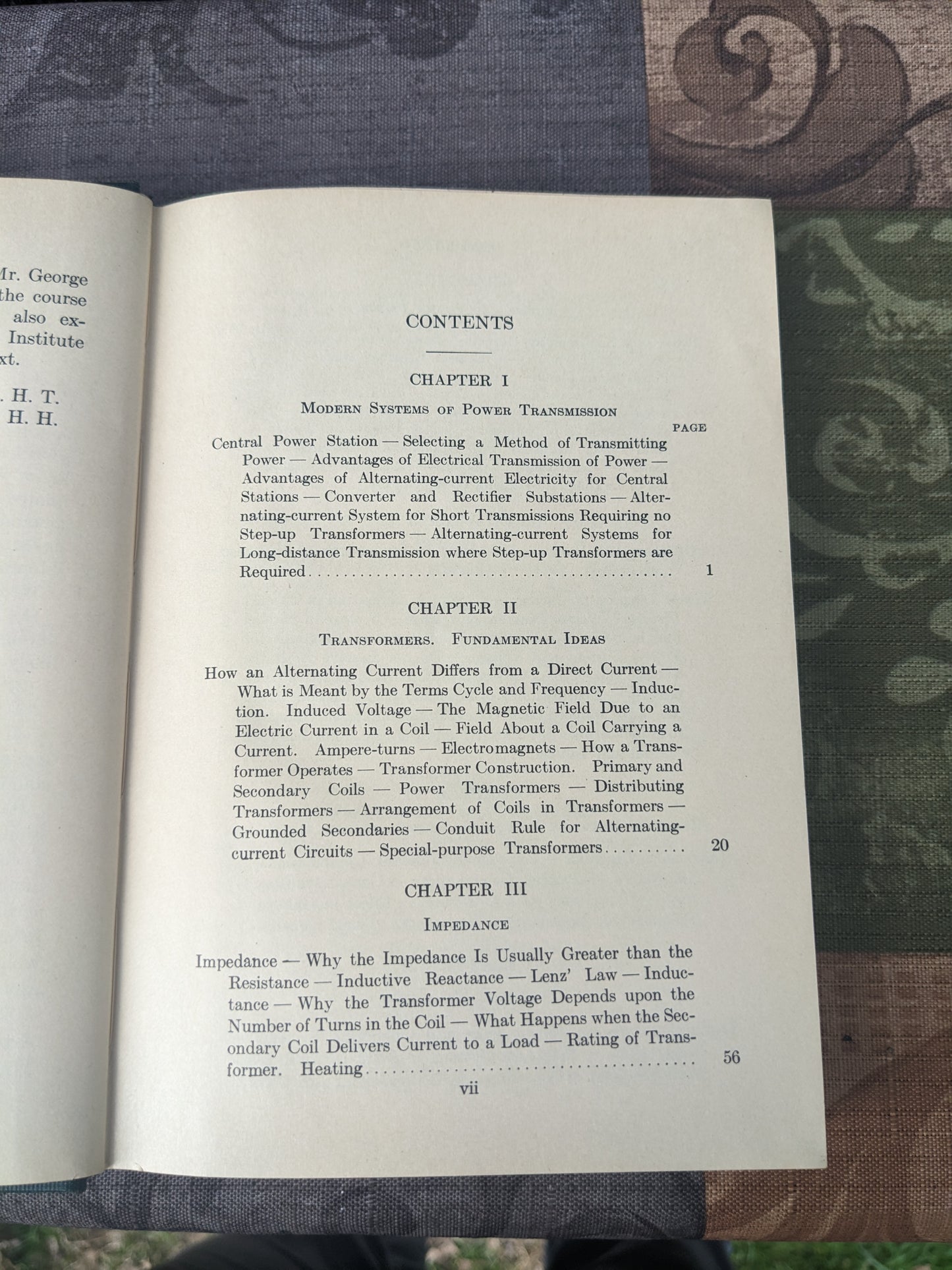 Essentials of Alternating Currents, 1939 Textbook by Timbie & Higbie