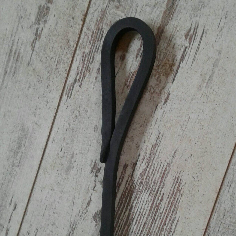 Hand Forged Twisted Fire Poker